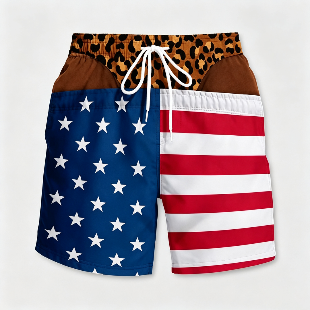 Eye-catching surfing beach shorts