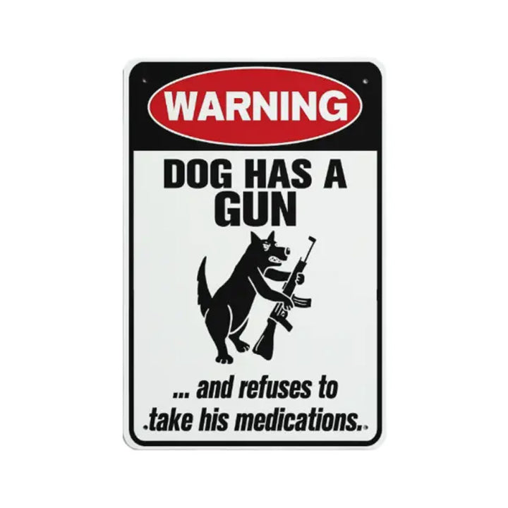 Fun Metal Signs