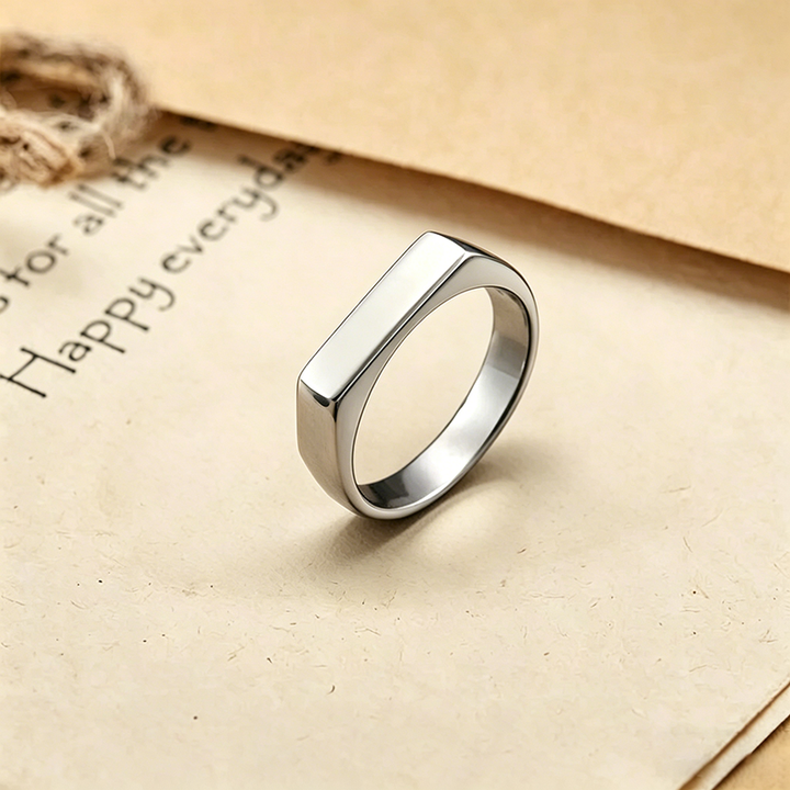 "I LOVE JESUS" Creative Electroplated Ring