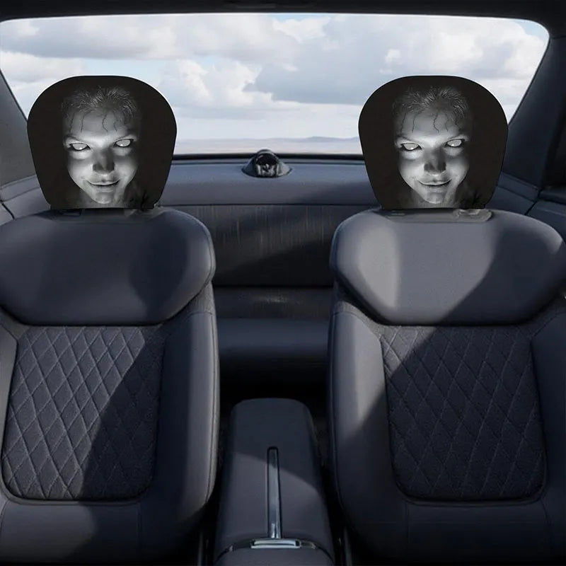 Halloween scary car decorations