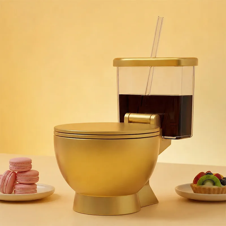 Toilet Shaped Ramen Bowl