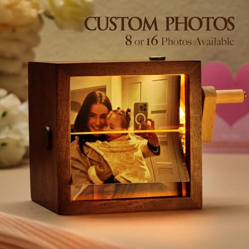 Customizable photo rotating album