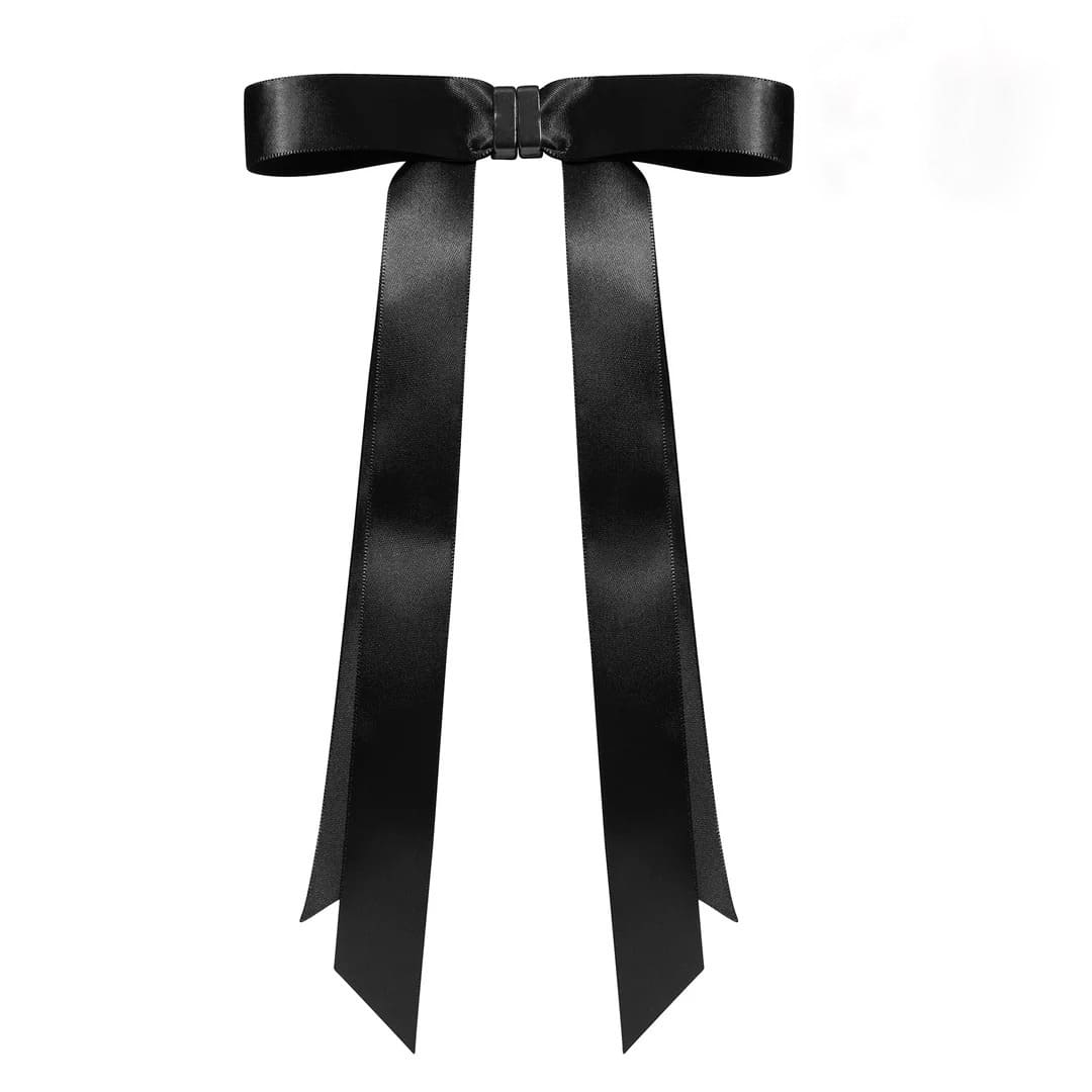 Magnetic bow hair clip