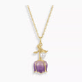 Color-Changing Blooming Rose Necklace