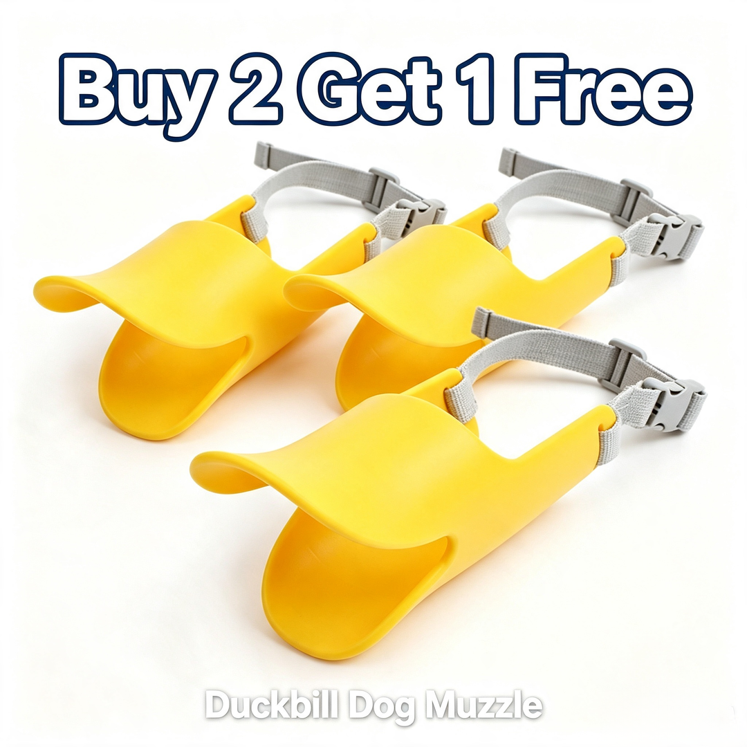 Silicone anti-bite muzzle for dogs