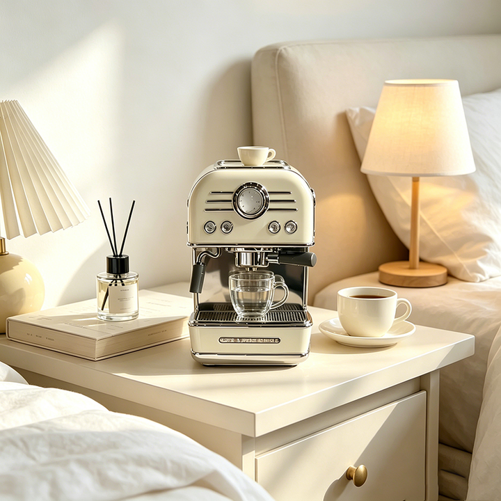 Vintage Coffee Machine-Style Aromatherapy Ornament