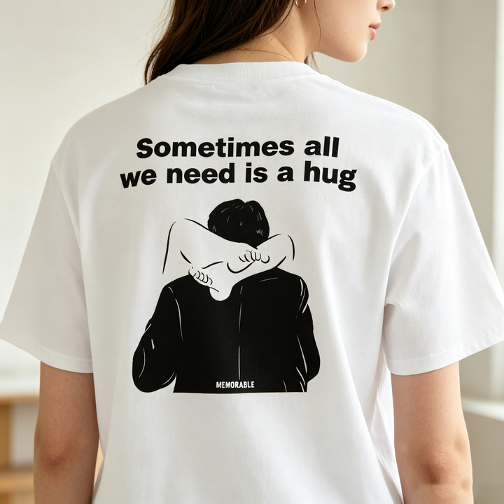 "Sometimes" Printed T-shirt