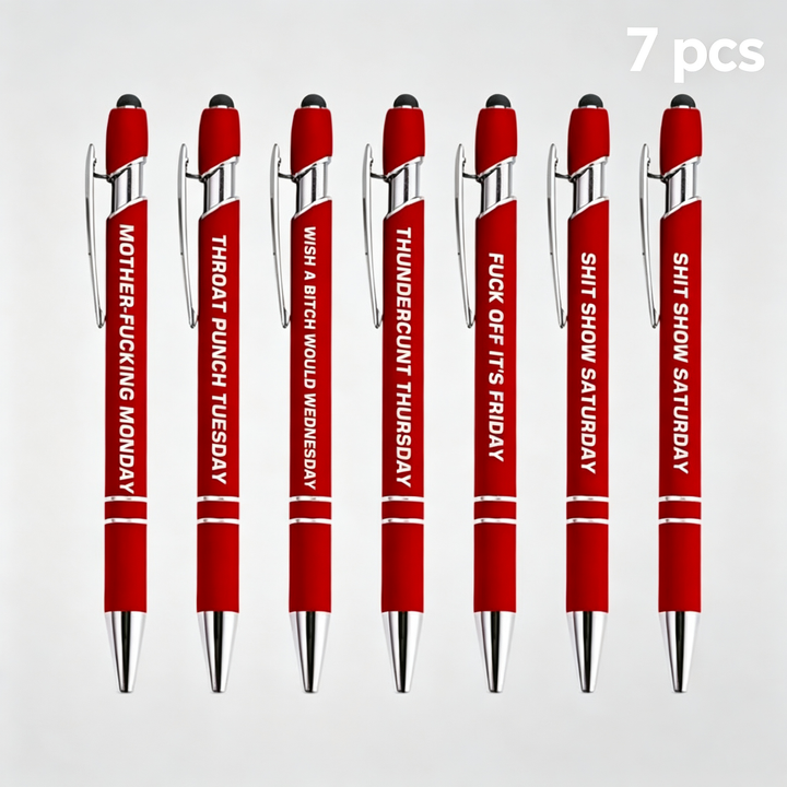 Fun and Stress-Relieving 7-Day Ballpoint Pen