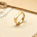 "I LOVE JESUS" Creative Electroplated Ring