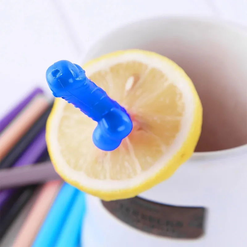 Fun-patterned straws