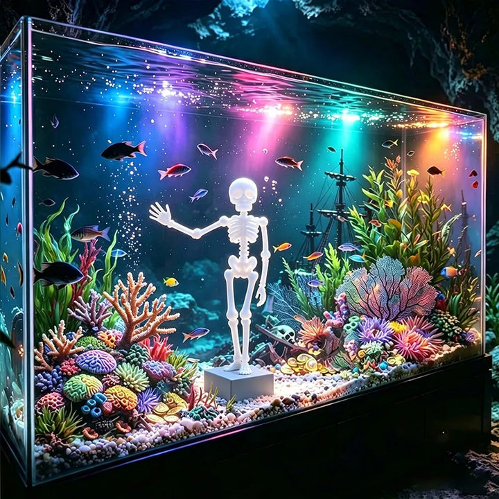 Skeleton Dancer Aquarium Bubbler