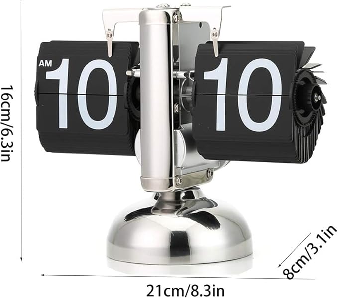 Automatic page turning mechanical clock