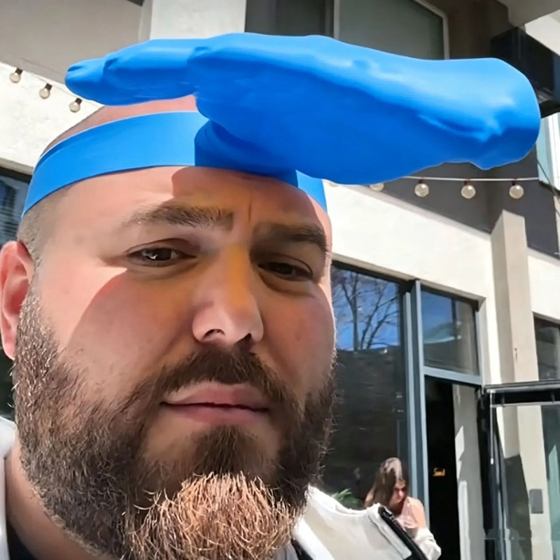 Fun Palm-Shaped Sun Hat