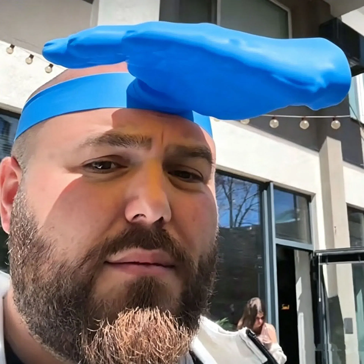 Fun Palm-Shaped Sun Hat