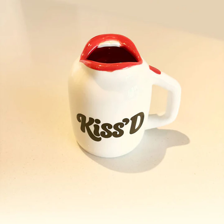 Handmade Ceramic Kissing Lip Cup