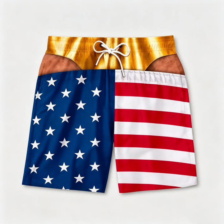 Eye-catching surfing beach shorts