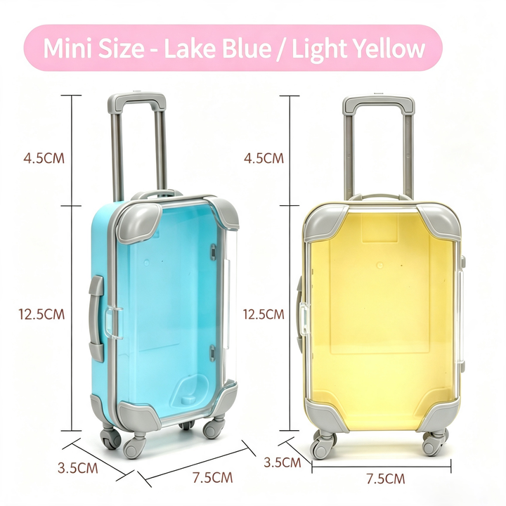 Mini storage trolley box