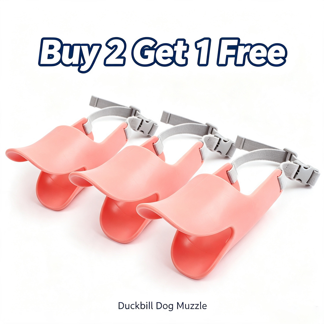 Silicone anti-bite muzzle for dogs