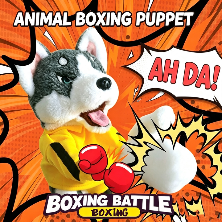 Talking Husky Interactive hand puppet