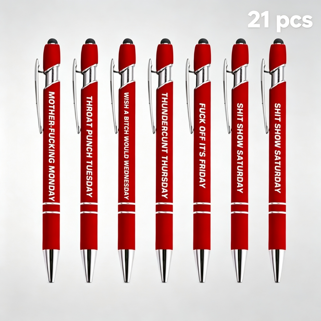 Fun and Stress-Relieving 7-Day Ballpoint Pen