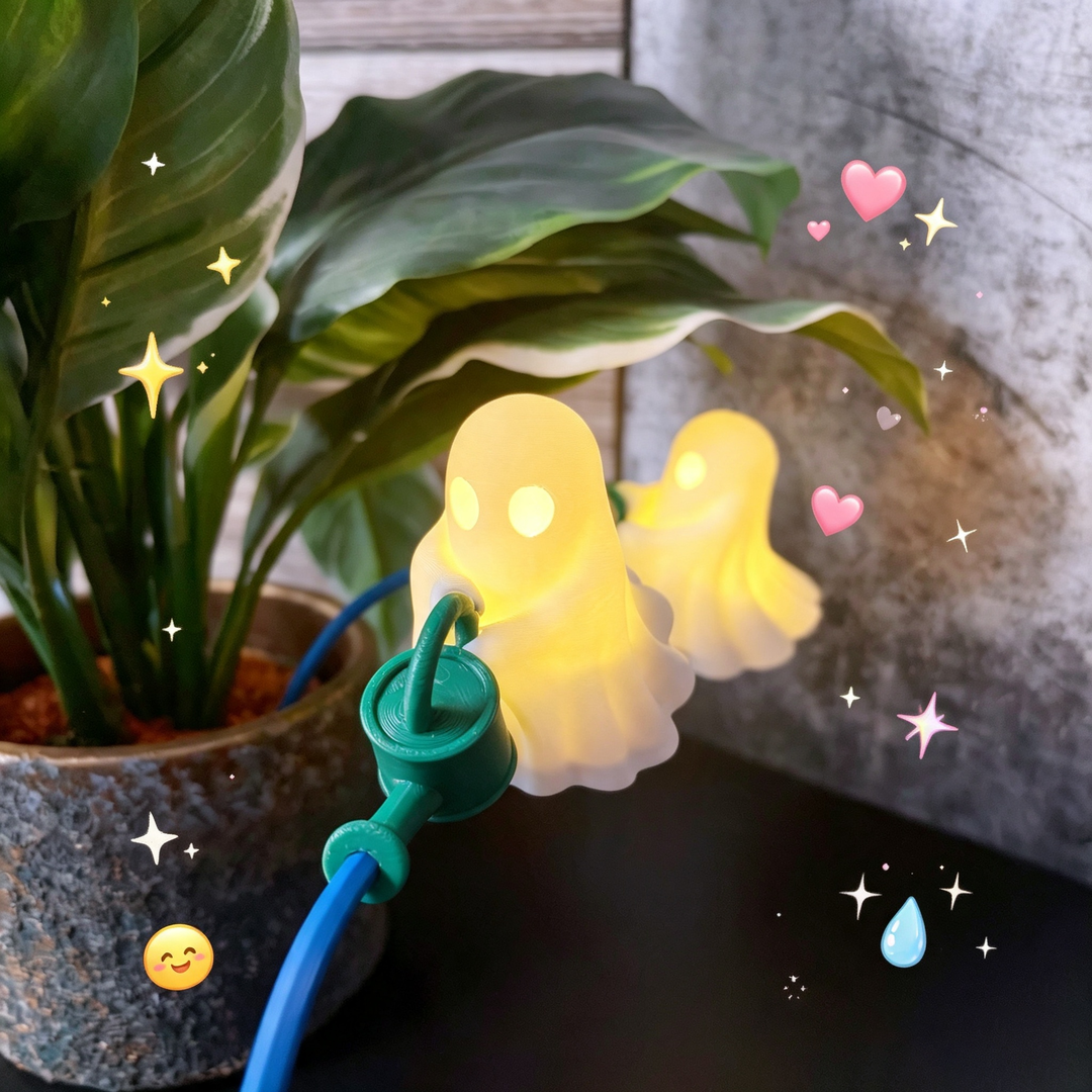 Glowing Ghost Watering Ornament