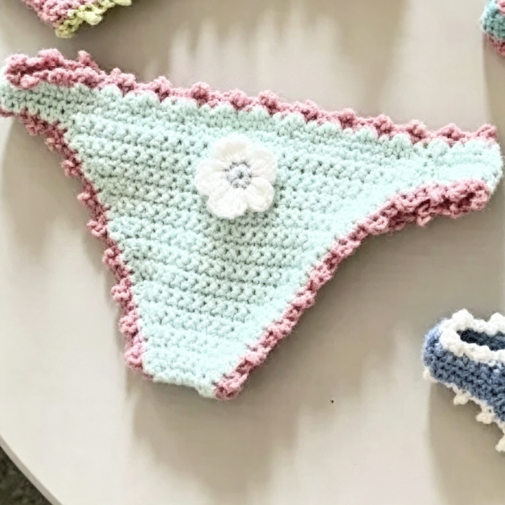 Knitted Triangle Panty Bookmark