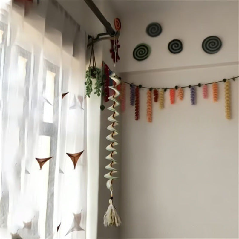 Hand-Crocheted Pinwheel