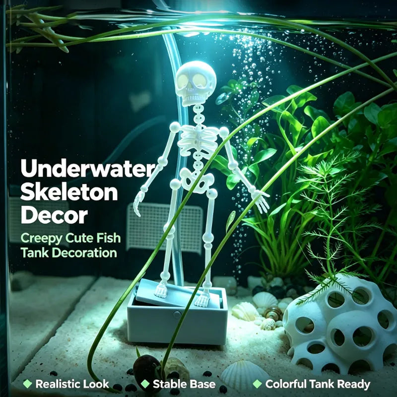 Skeleton Dancer Aquarium Bubbler