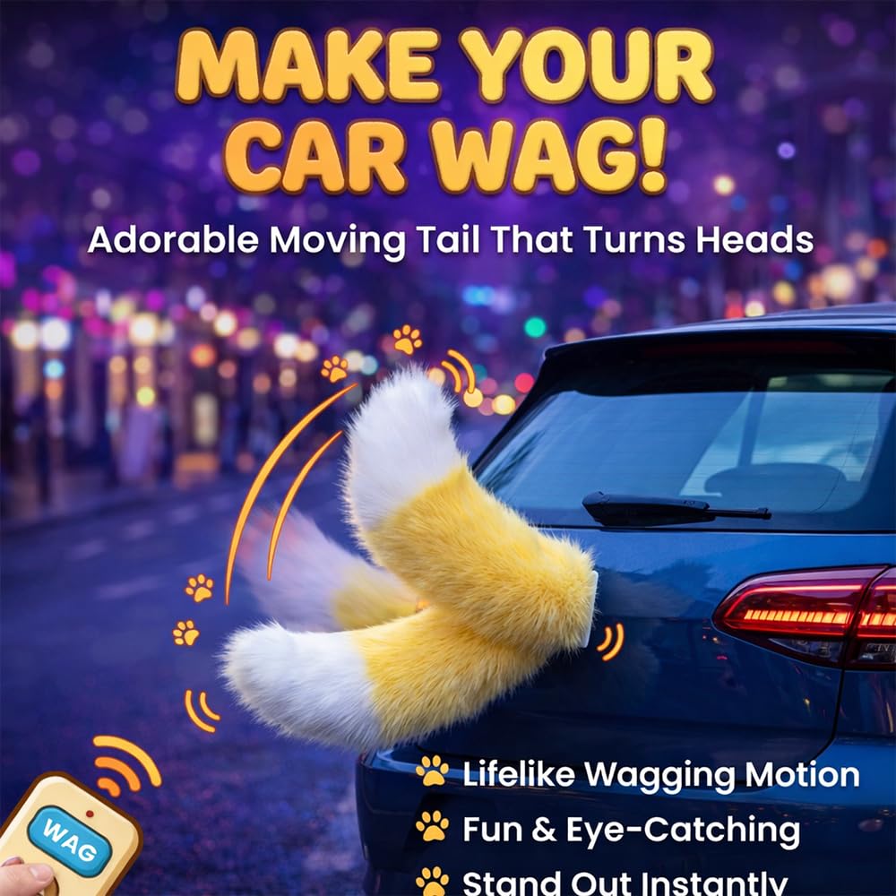 Swinging Electric Plush Tail