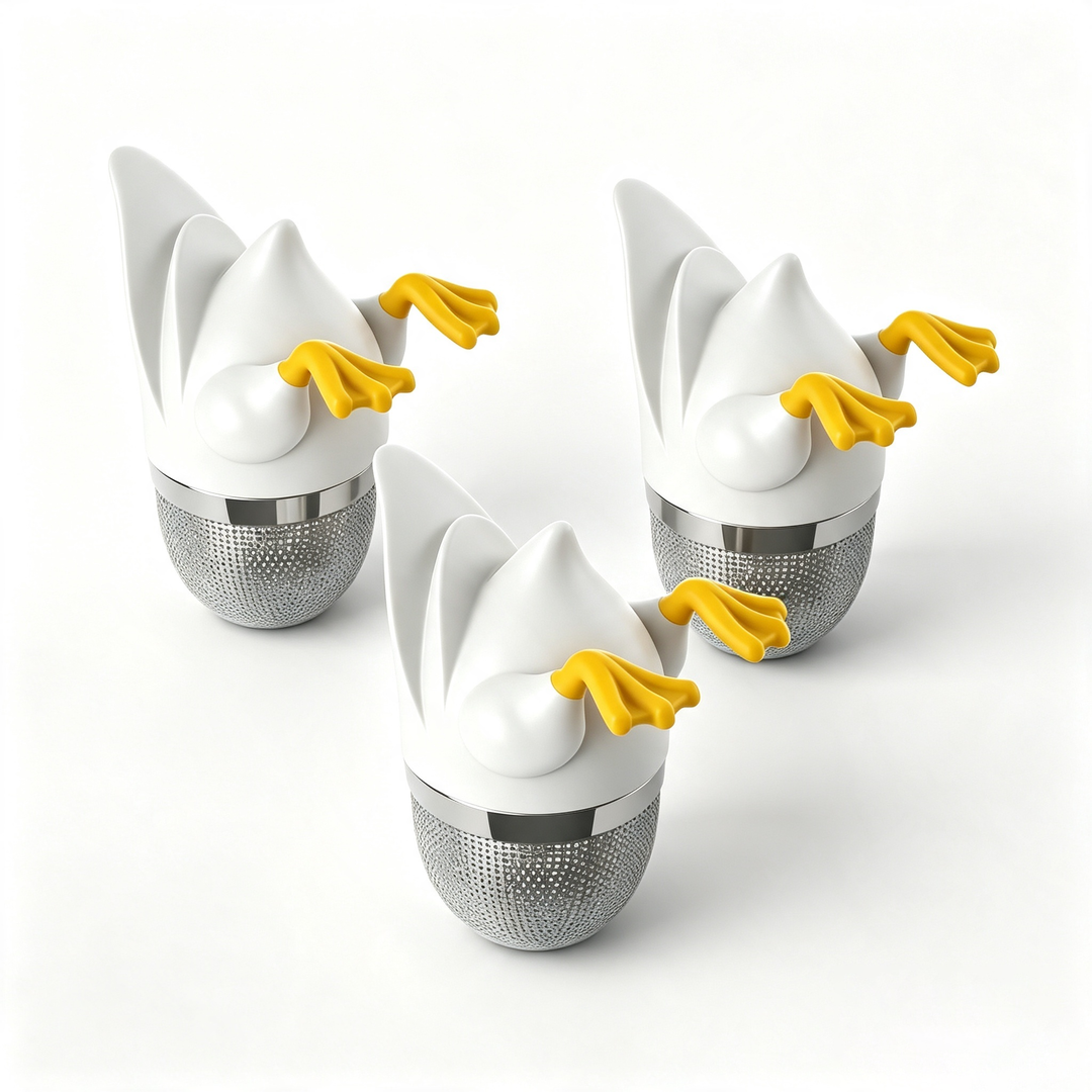 Duck butt tea filter