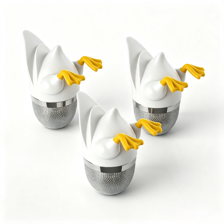 Duck butt tea filter