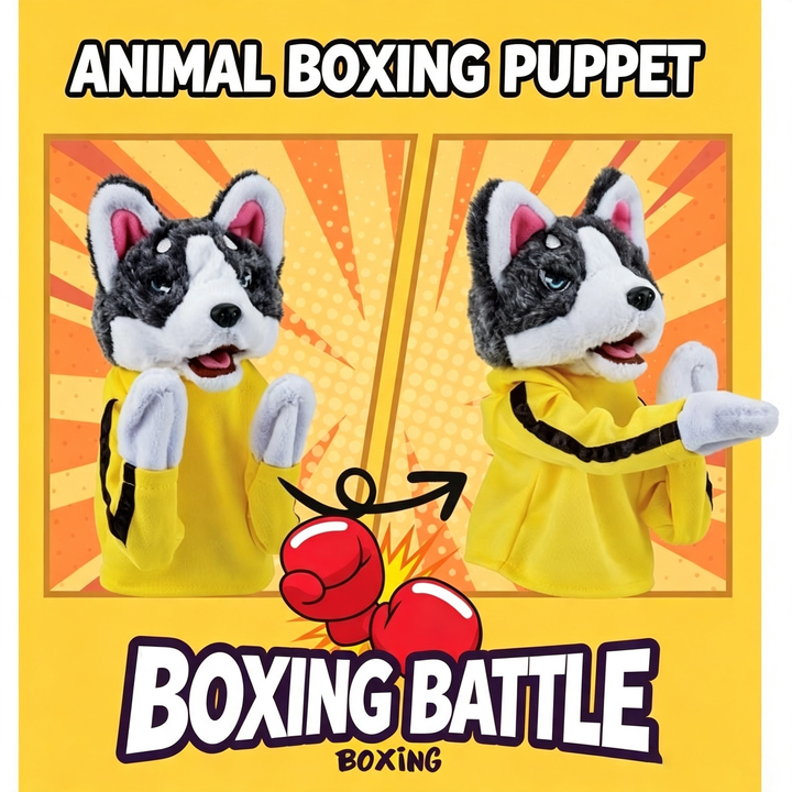 Talking Husky Interactive hand puppet