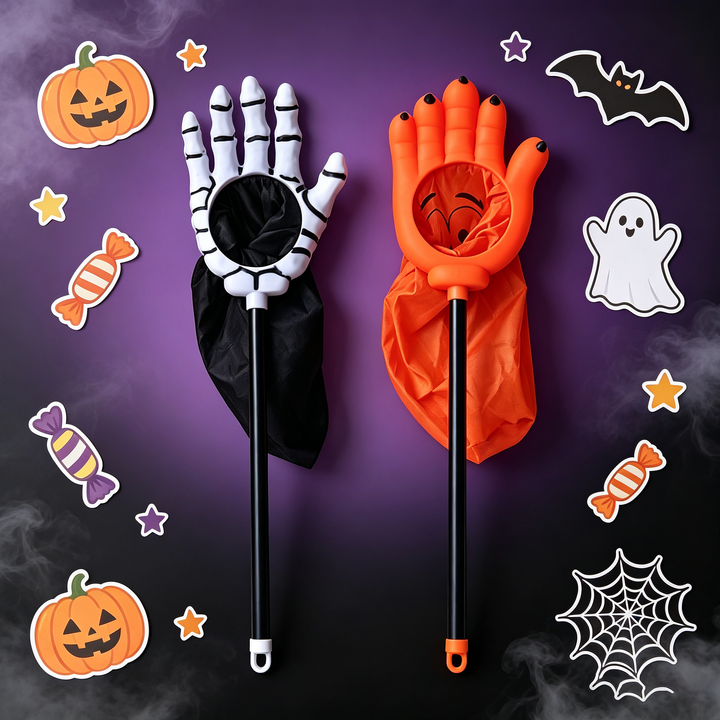 Halloween Pumpkin Trick‑or‑Treat Bag