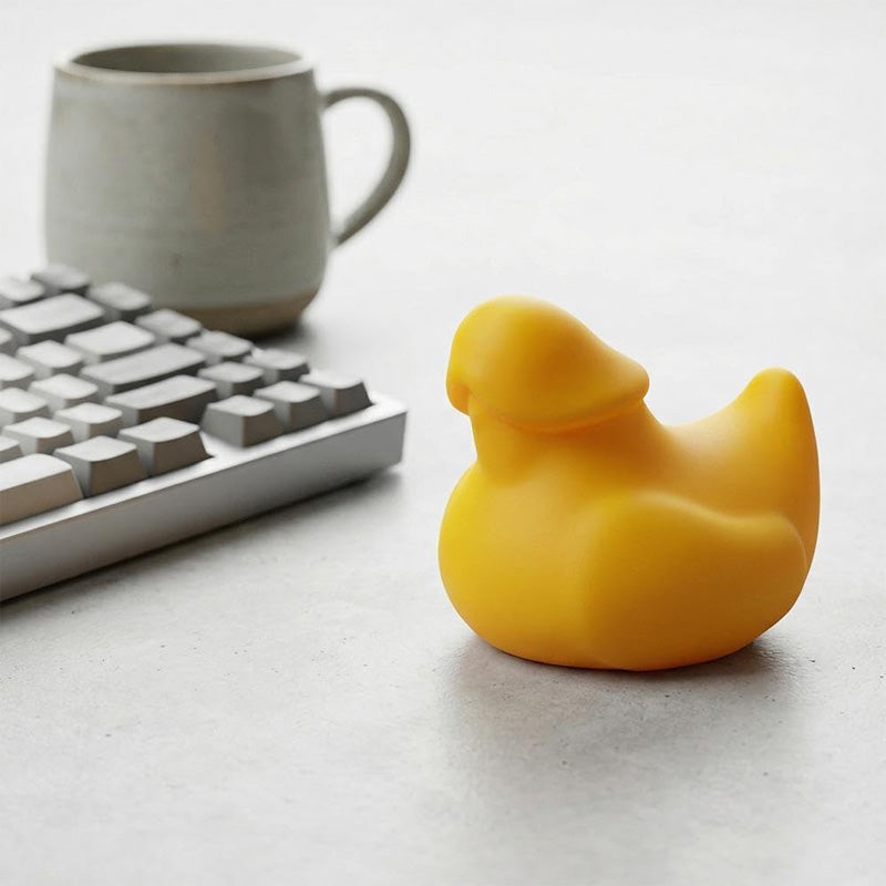 Creative prank duck figurine