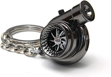 Electronic Turbo Keychain with Sounds + LED