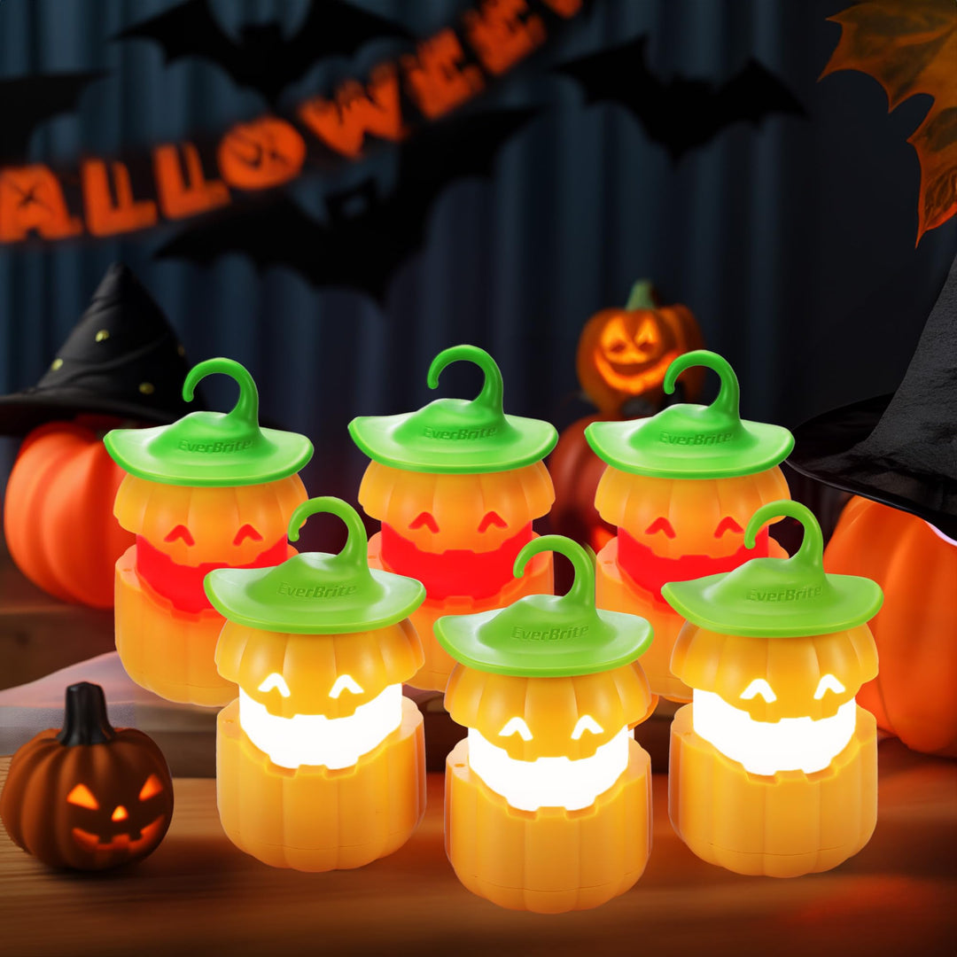 Halloween retractable pumpkin lantern