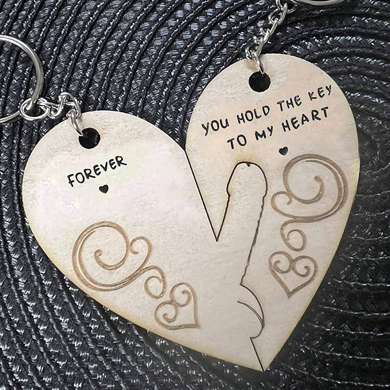 Valentine Couple Keychain