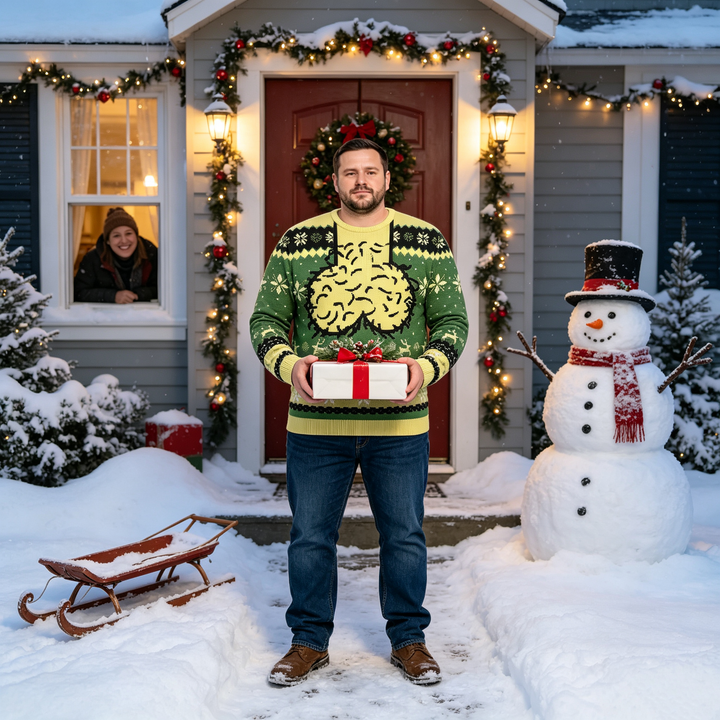 Unique Printed Christmas Long Sleeve