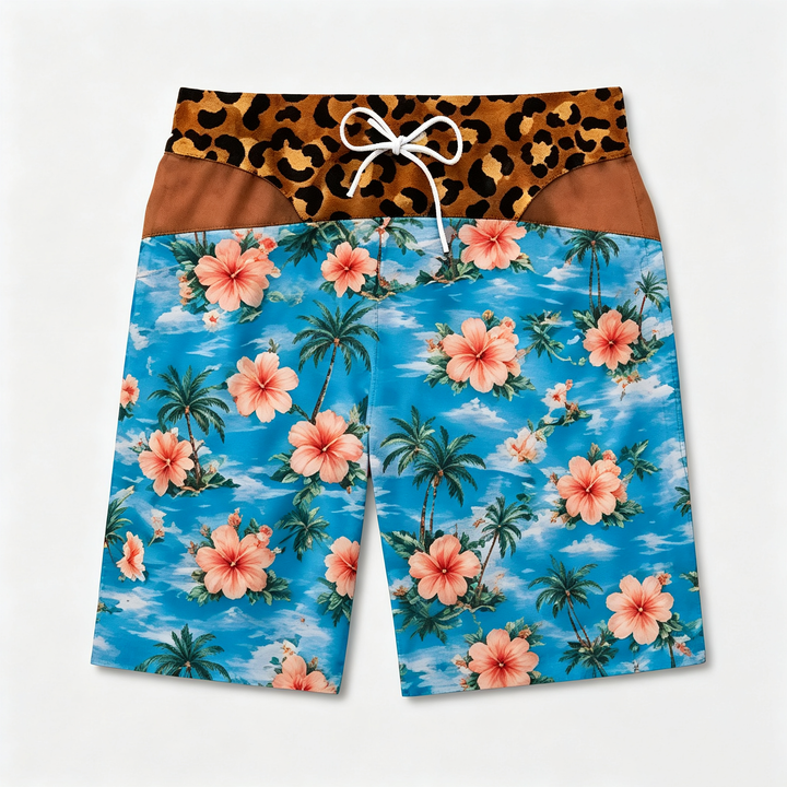 Eye-catching surfing beach shorts