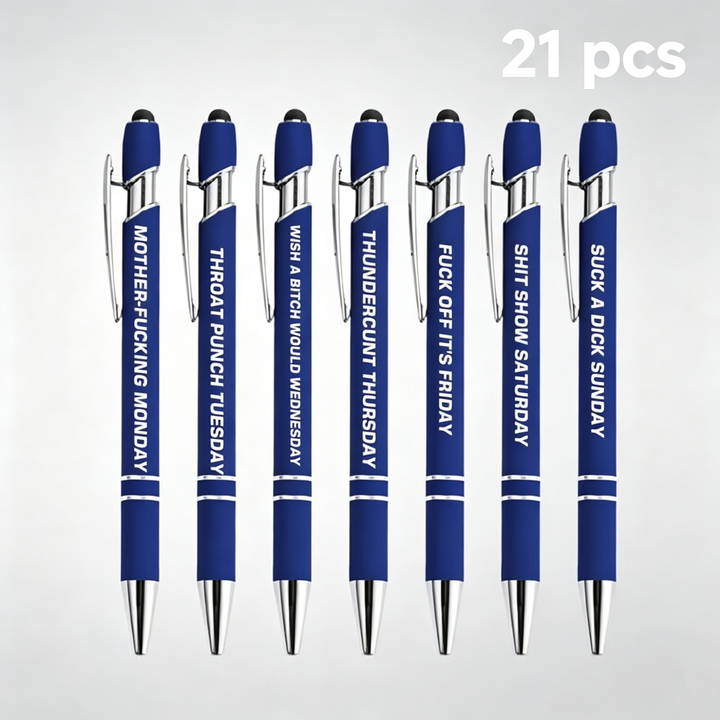 Fun and Stress-Relieving 7-Day Ballpoint Pen