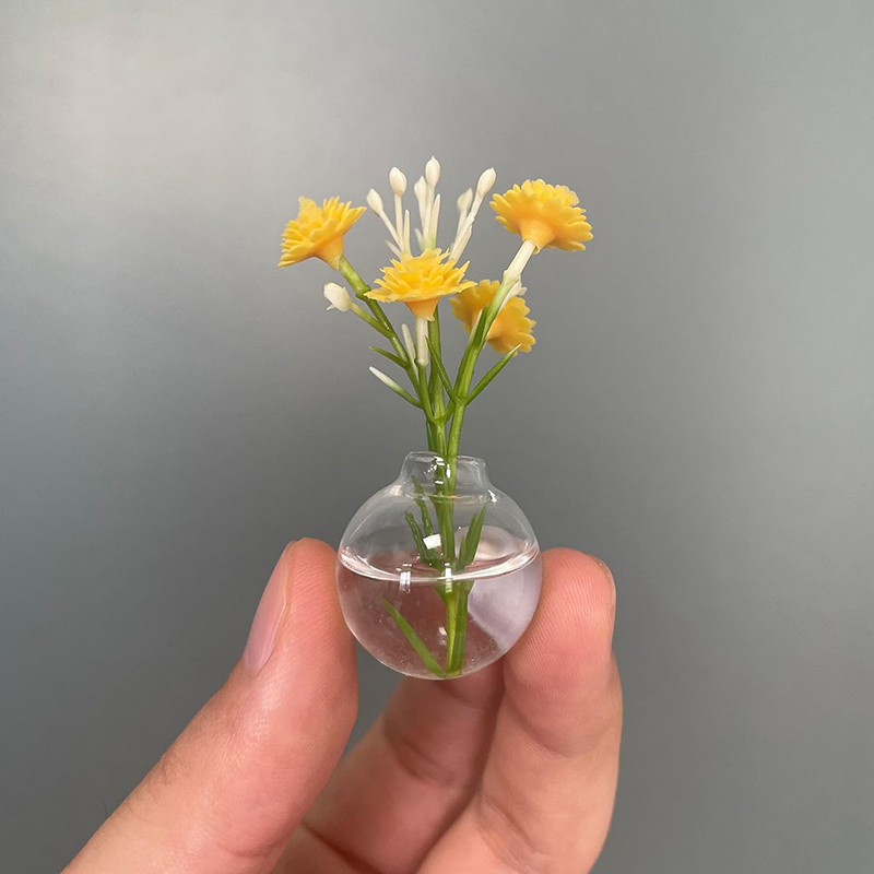 Mini Magnetic Flower Vase – DIY Glass Decor