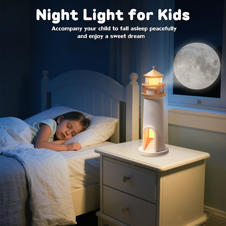 Moonlight Lighthouse Projection Lamp