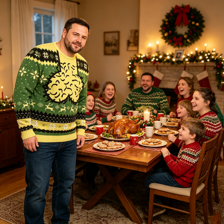 Unique Printed Christmas Long Sleeve