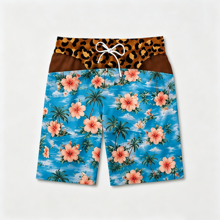 Eye-catching surfing beach shorts