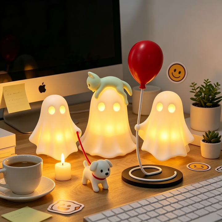 Cute ghost night light