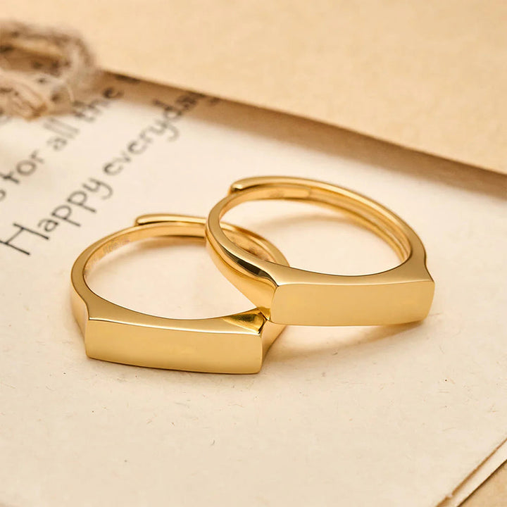 "I LOVE JESUS" Creative Electroplated Ring