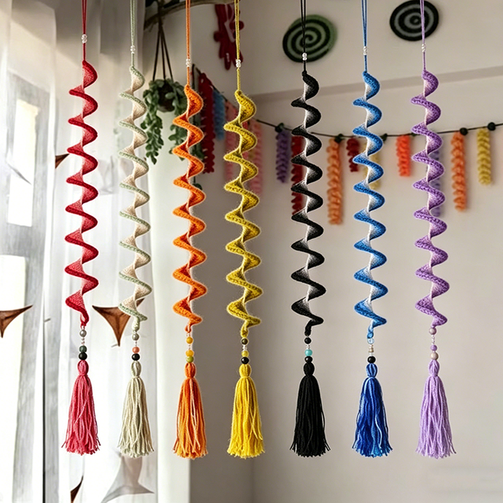 Hand-Crocheted Pinwheel