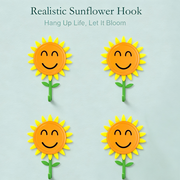 Retractable Blooming Sunflower Hook