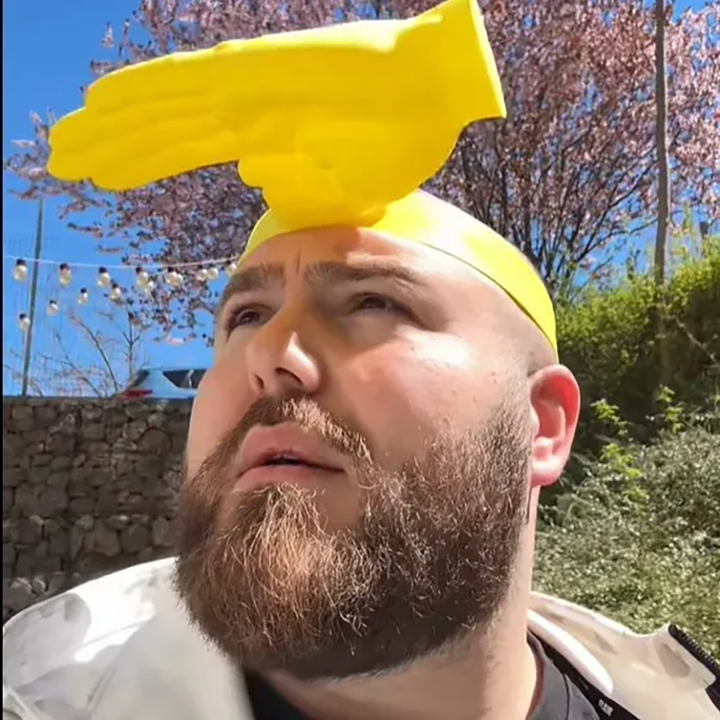 Fun Palm-Shaped Sun Hat