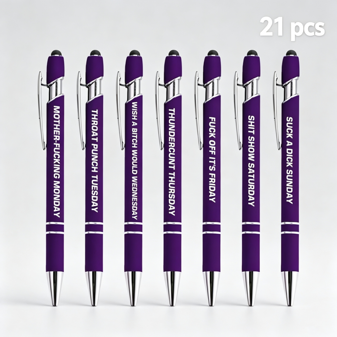 Fun and Stress-Relieving 7-Day Ballpoint Pen